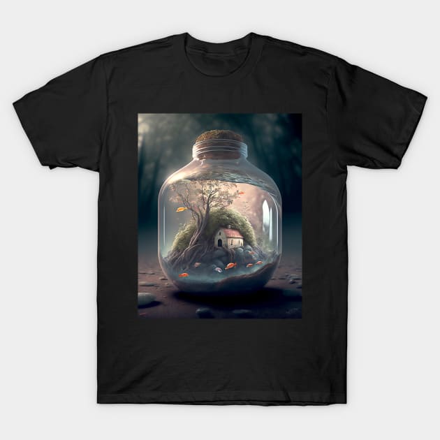 House In A Jar T-Shirt by TheCore